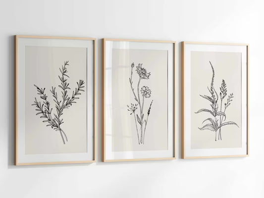Set de 3 Floral #10
