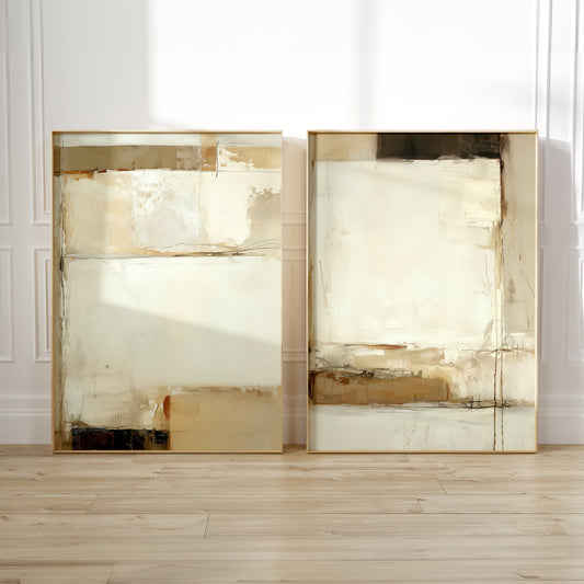 Set de 2 Abstracto #31