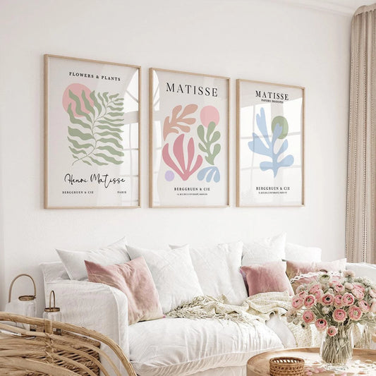Set de 3 Matisse Pastel