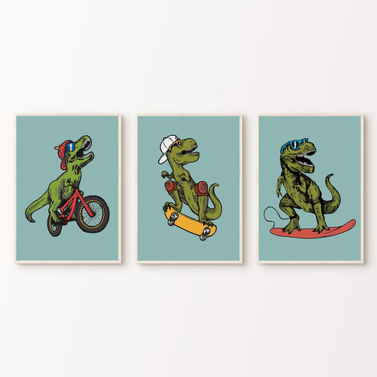 Set de 3 Dinosaurios Infantil #3