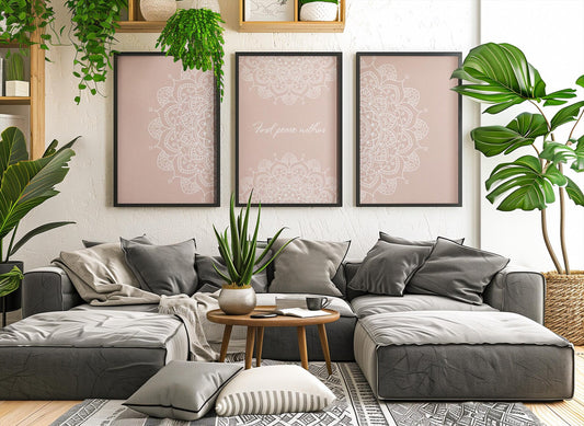 Set de 3 Boho Mandala #4