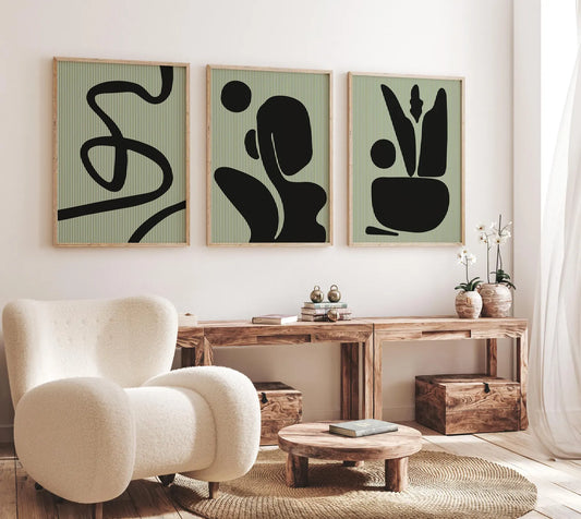 Set de 3 Abstracto #53