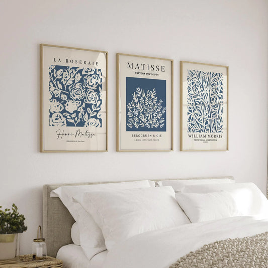 Set de 3 Matisse Azul