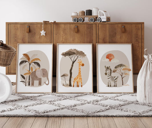 Set de 3 Animales Infantil #3