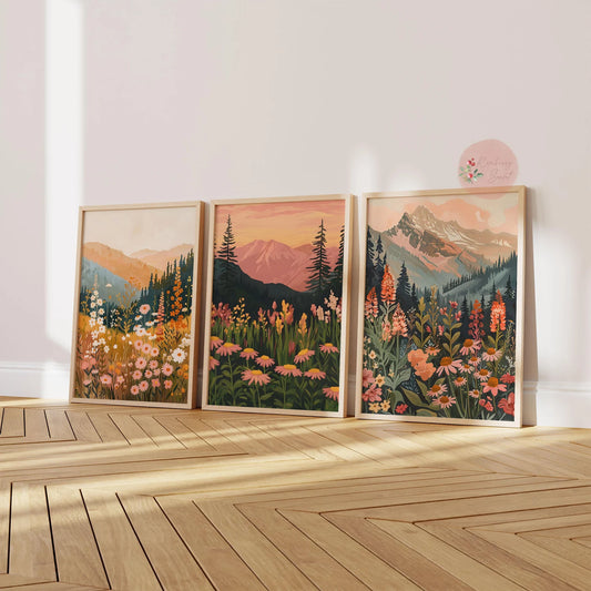 Set de 3 Montaña Boho