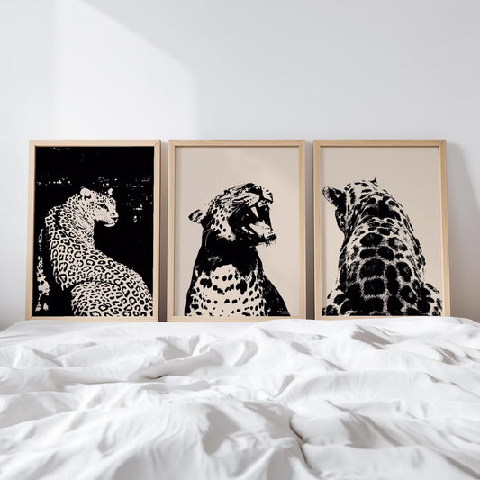 Set de 3 Leopardo