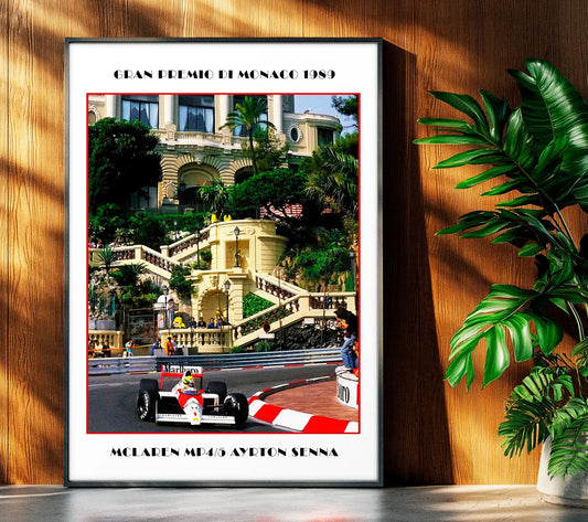 Ayrton Senna Monaco 1989