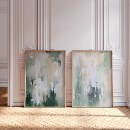 Set de 2 Abstracto #9