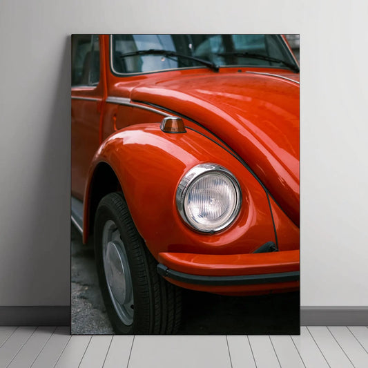 Vintage Volkswagen Rojo