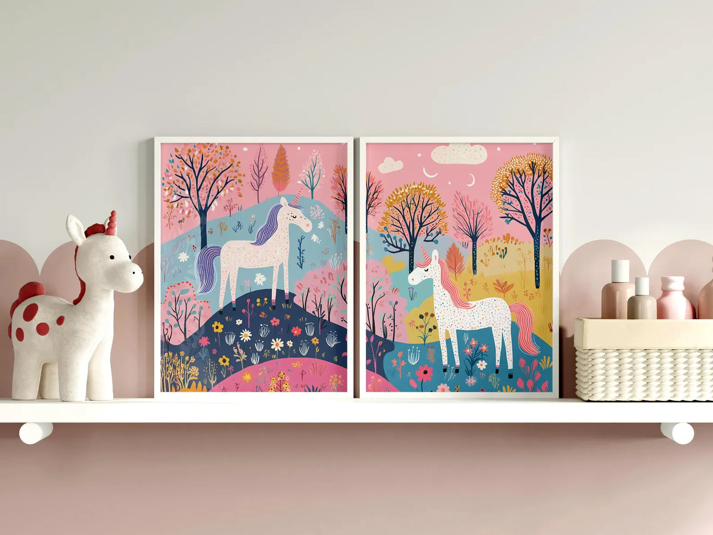 Set de 2 Unicornios Infantil
