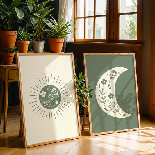 Set de 2 Sol y Luna #5