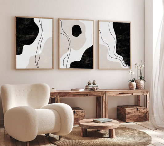 Set de 3 Abstracto #5