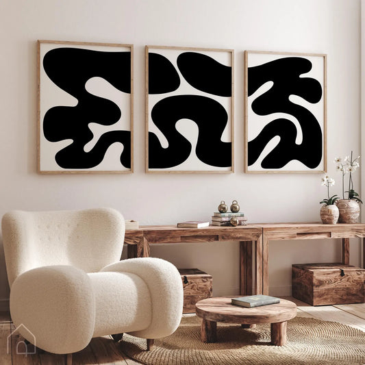 Set de 3 Abstracto #14