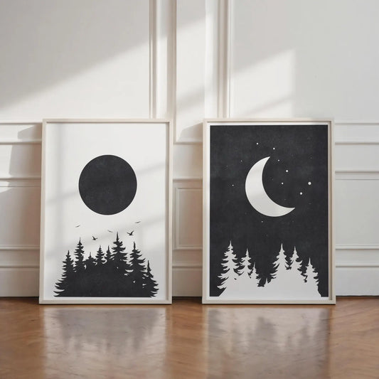 Set de 2 Sol y Luna #3