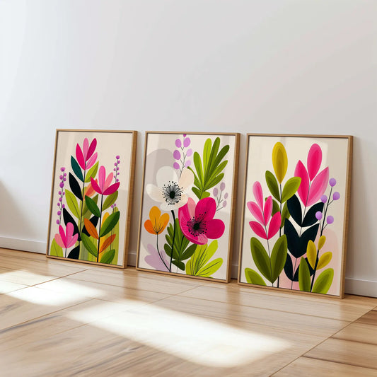 Set de 3 Floral #7