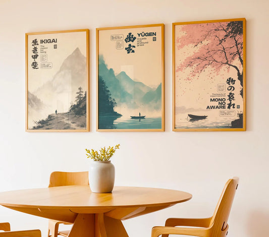 Set de 3 Filosofía Japonesa