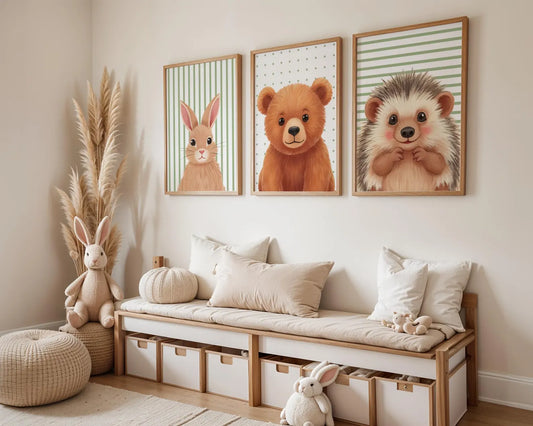Set de 3 Animales Infantil #1