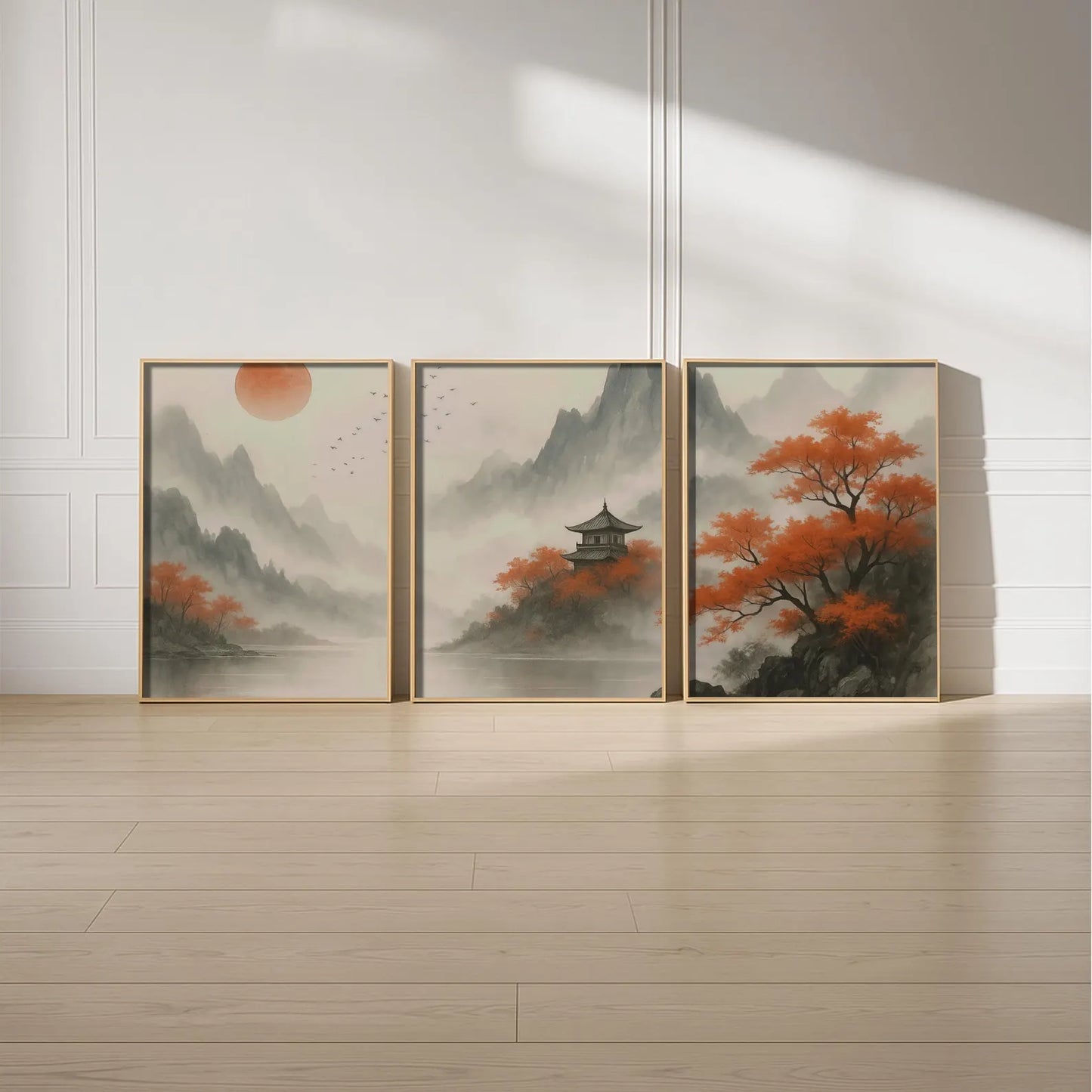 Set de 3 Montaña Japonesa