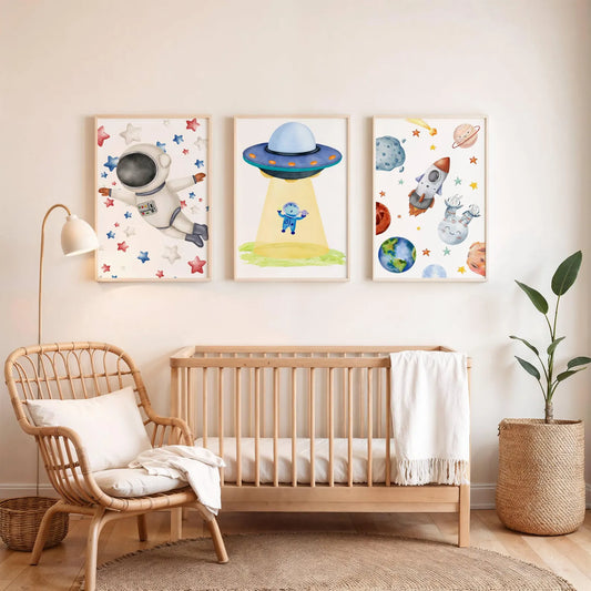 Set de 3 Aventura Espacial Infantil