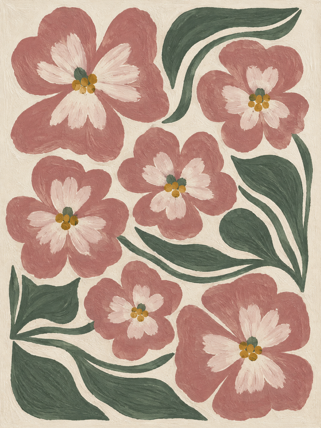 Flores Rosadas 004