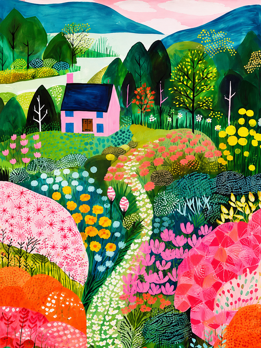 Paisaje Florido 013