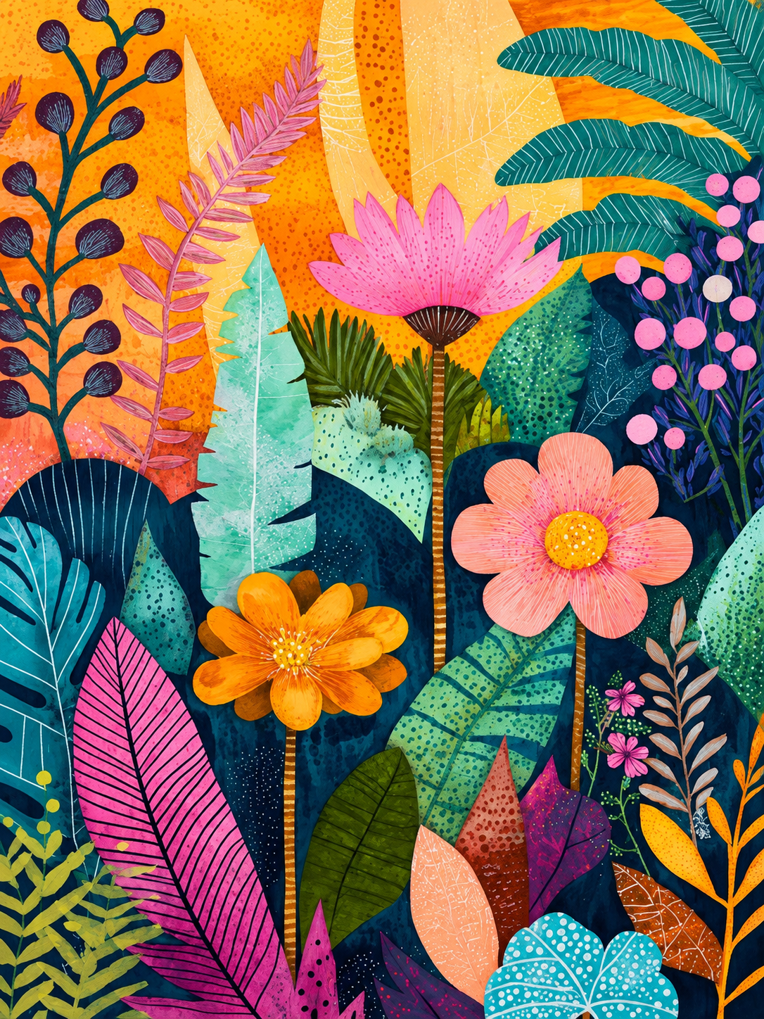 Selva Floral 070