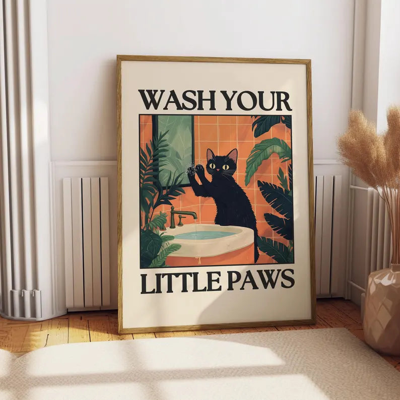 Gato 4 Baño