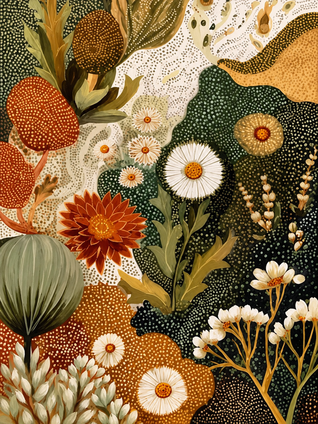 Flores Doradas 220