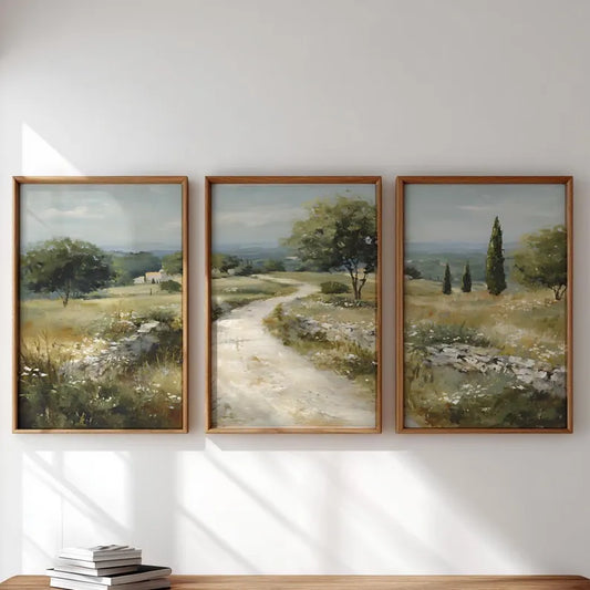 Set de 3 Camino Rural Toscana