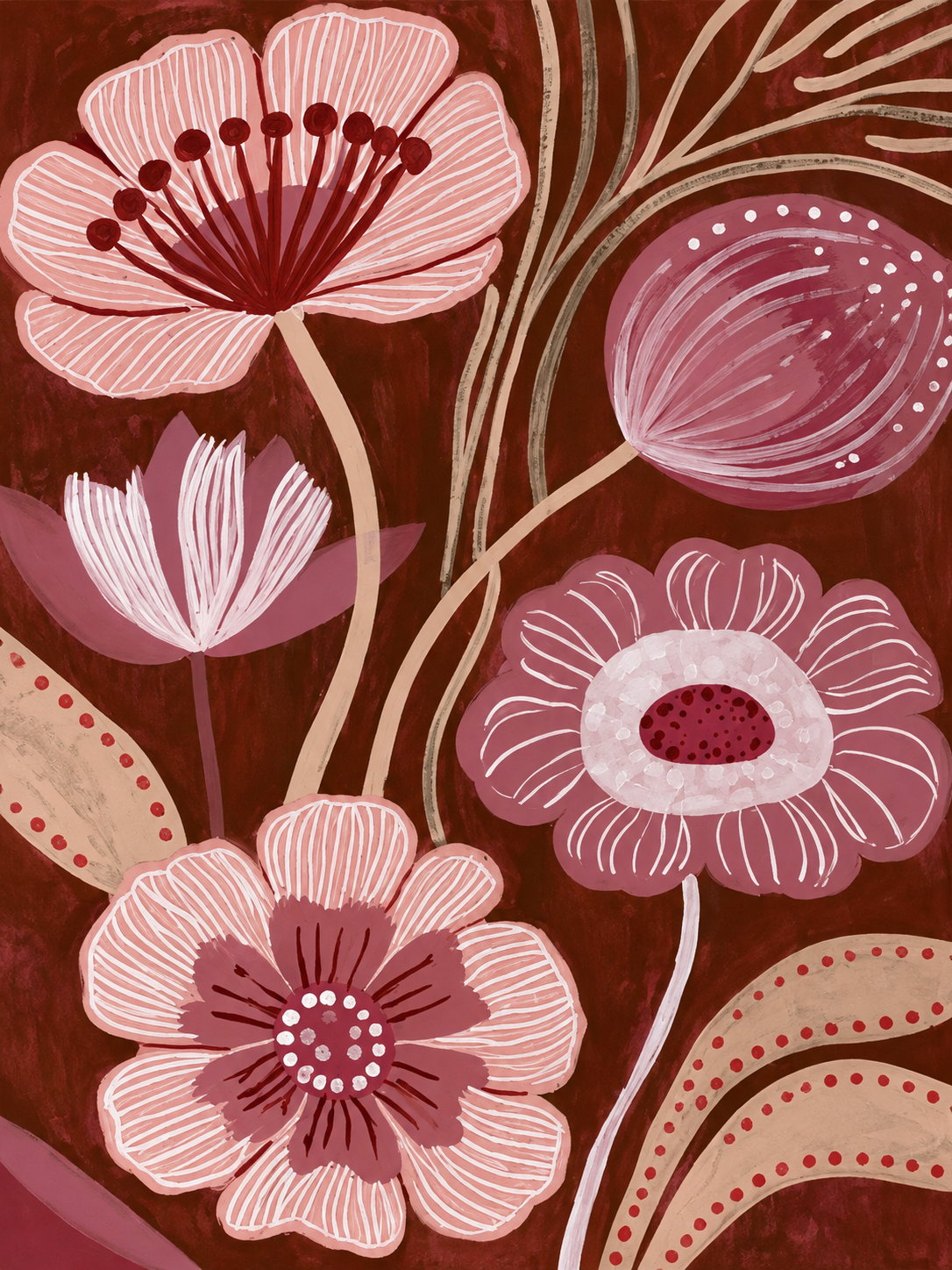 Flores Rosadas 330