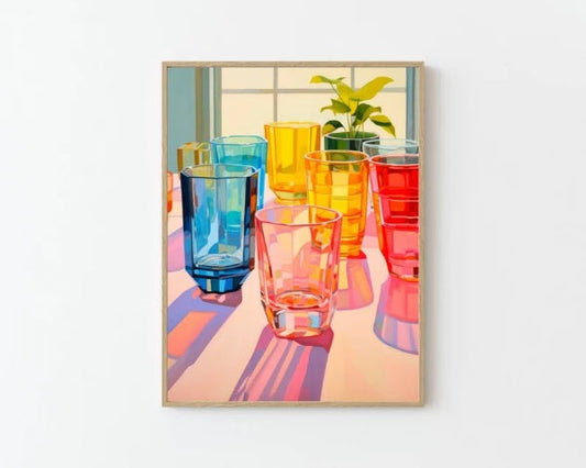 Copas coloridas