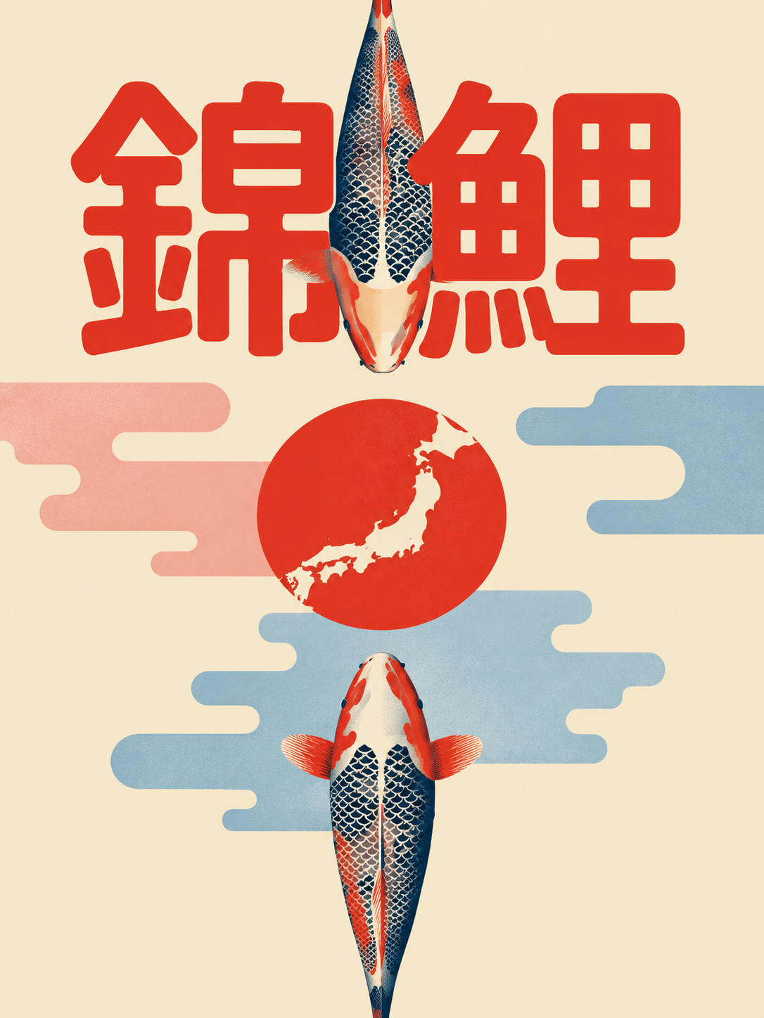 Koi y Sol Naciente