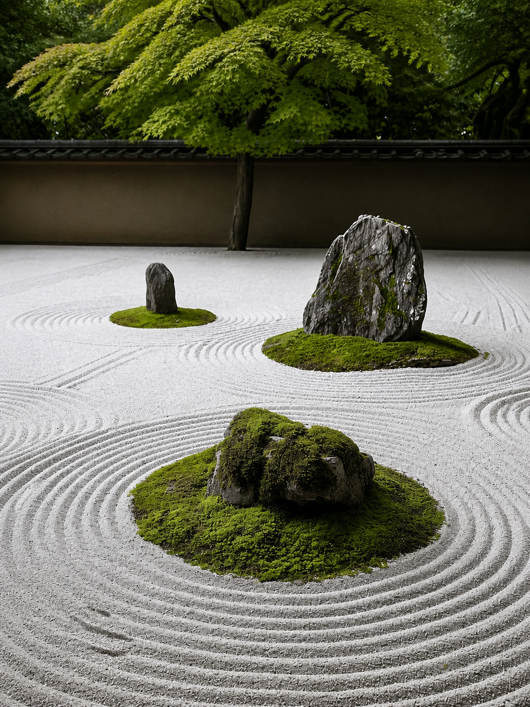 Jardín Zen Rocas