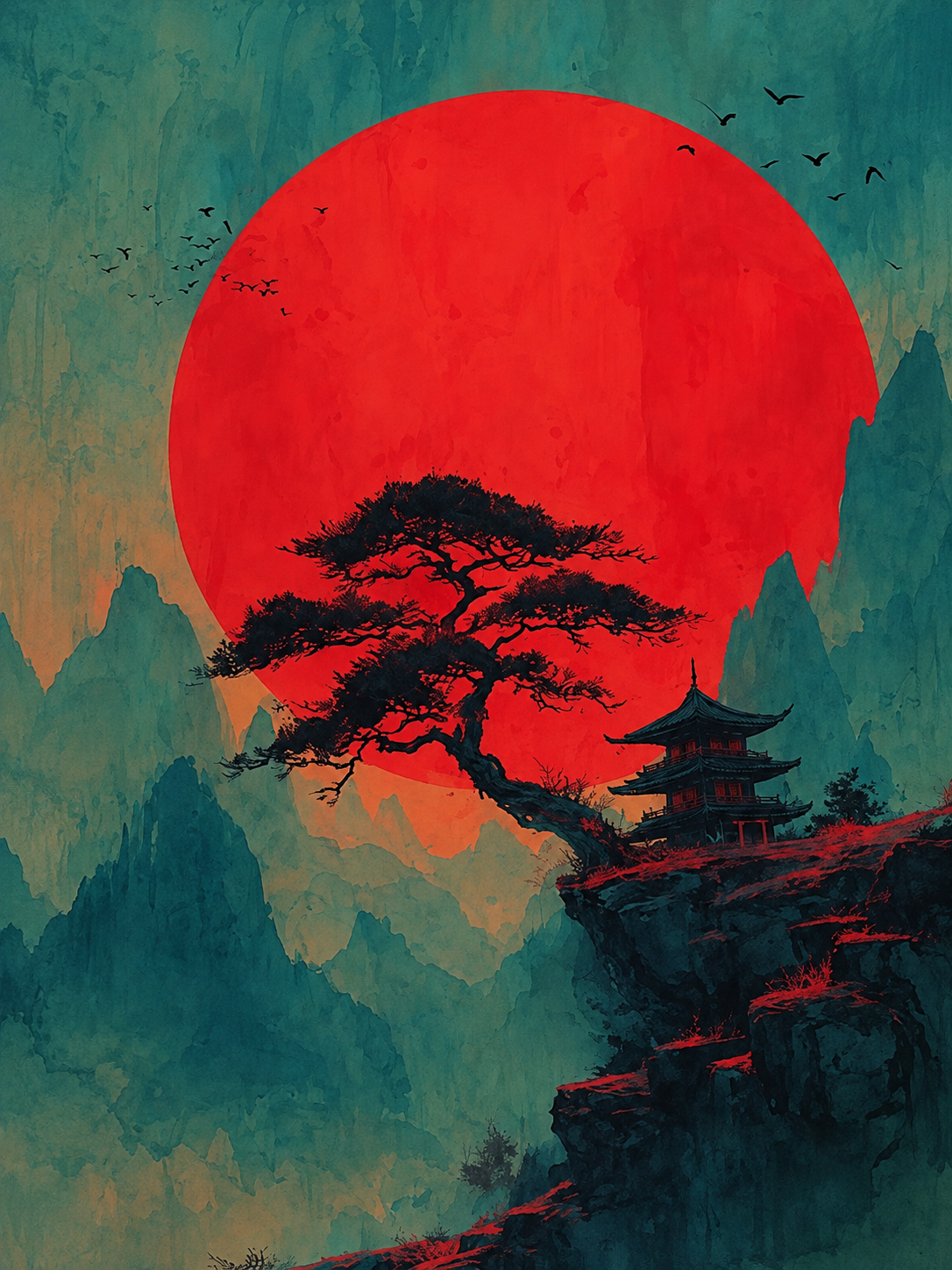 Lámina decorativa Japón #01