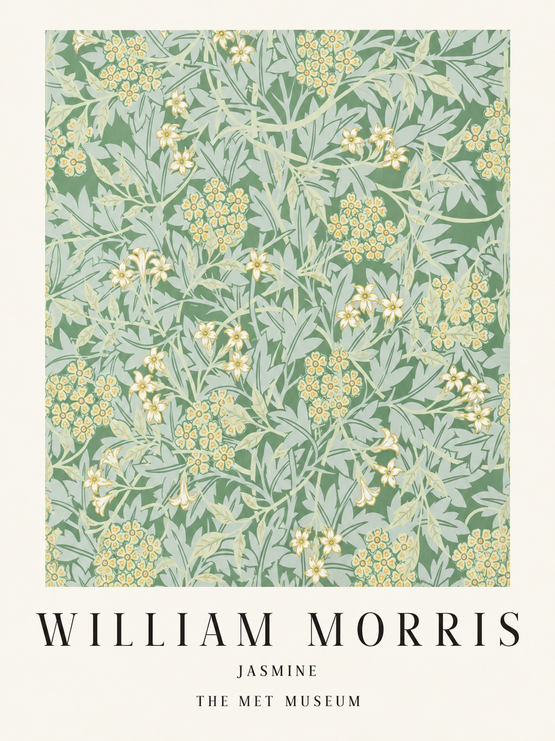 Pájaro Azul, lámina decorativa inspirada en William Morris