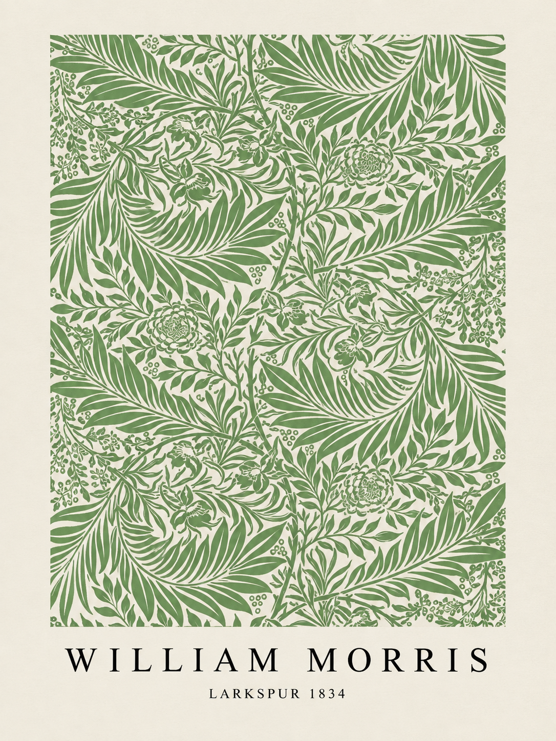 Ramo de Campo, lámina decorativa inspirada en William Morris