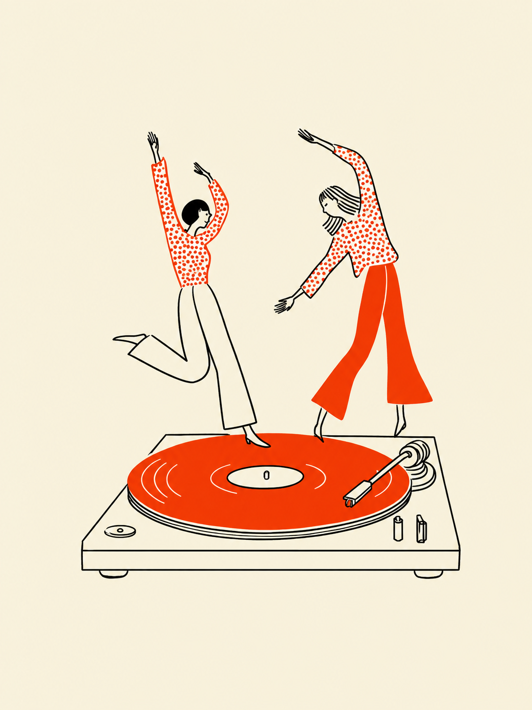 Dancer Vinyl Orange