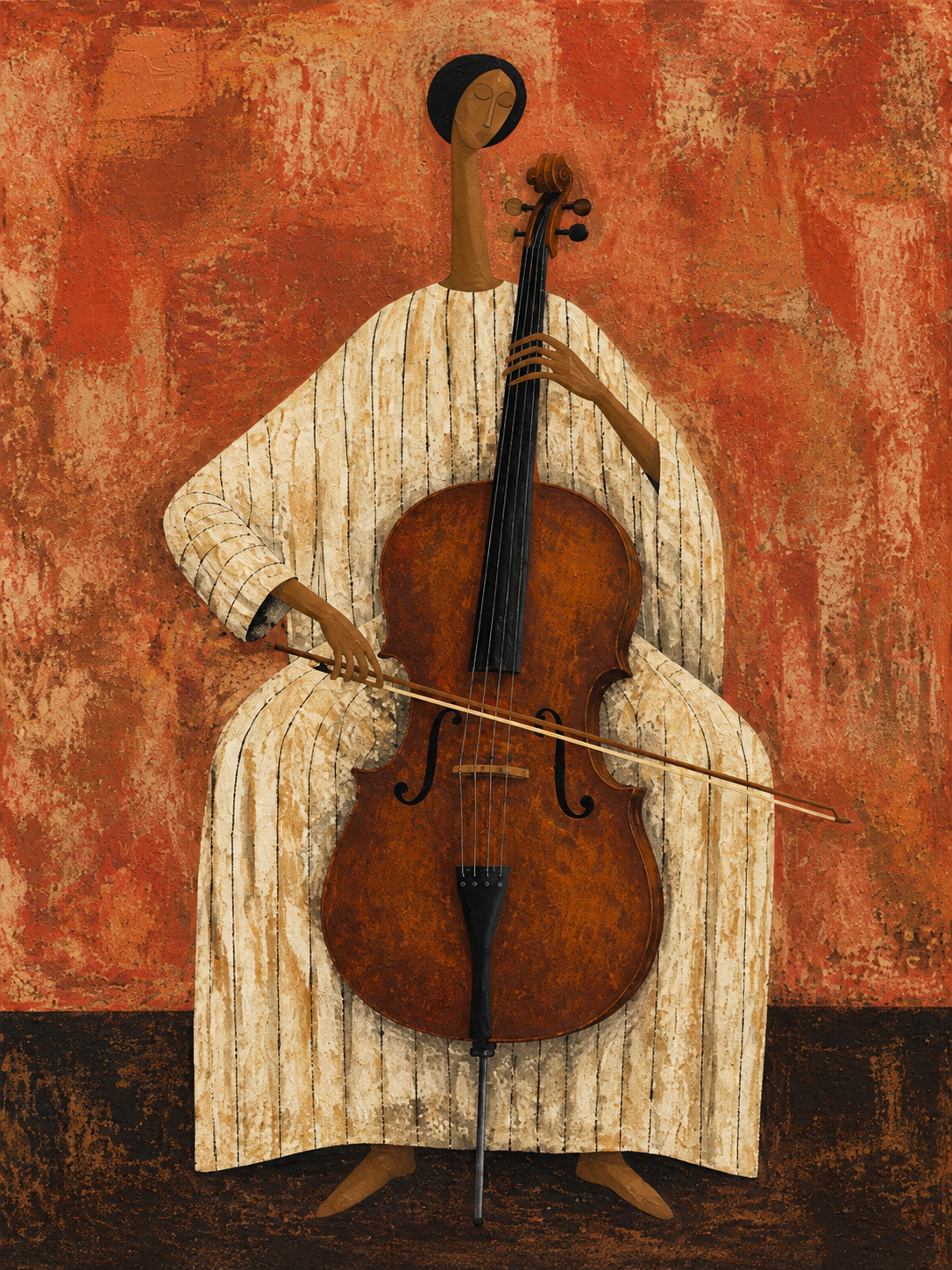 Violin Orange