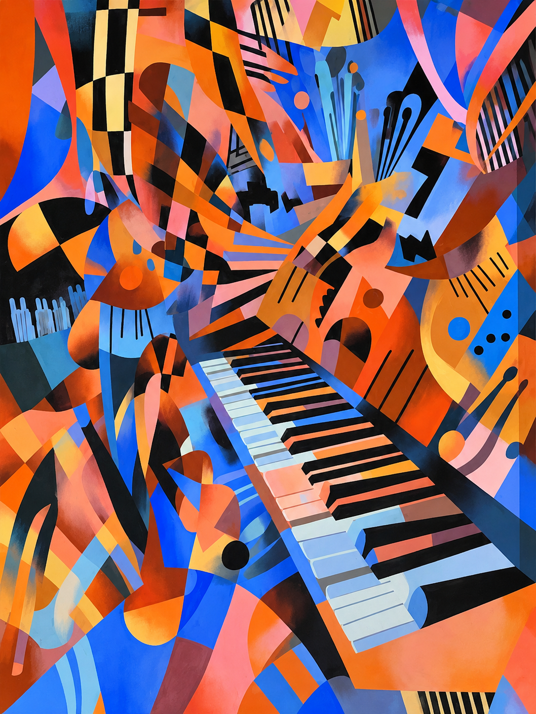 Abstract Piano Music