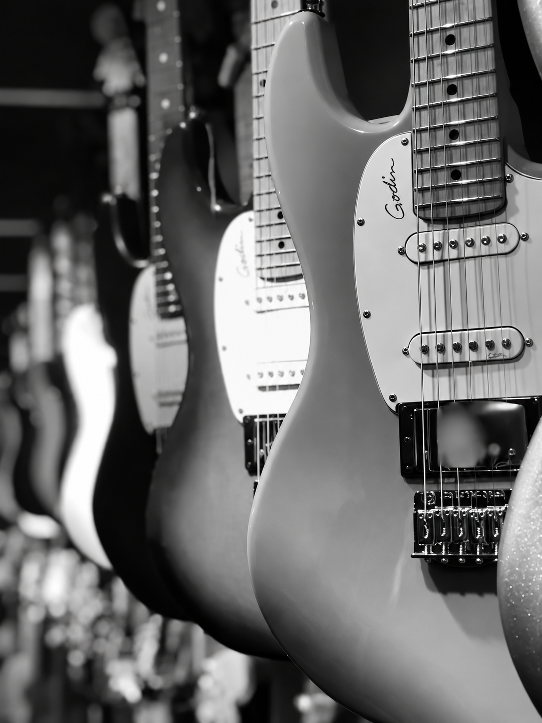 Guitars B&W