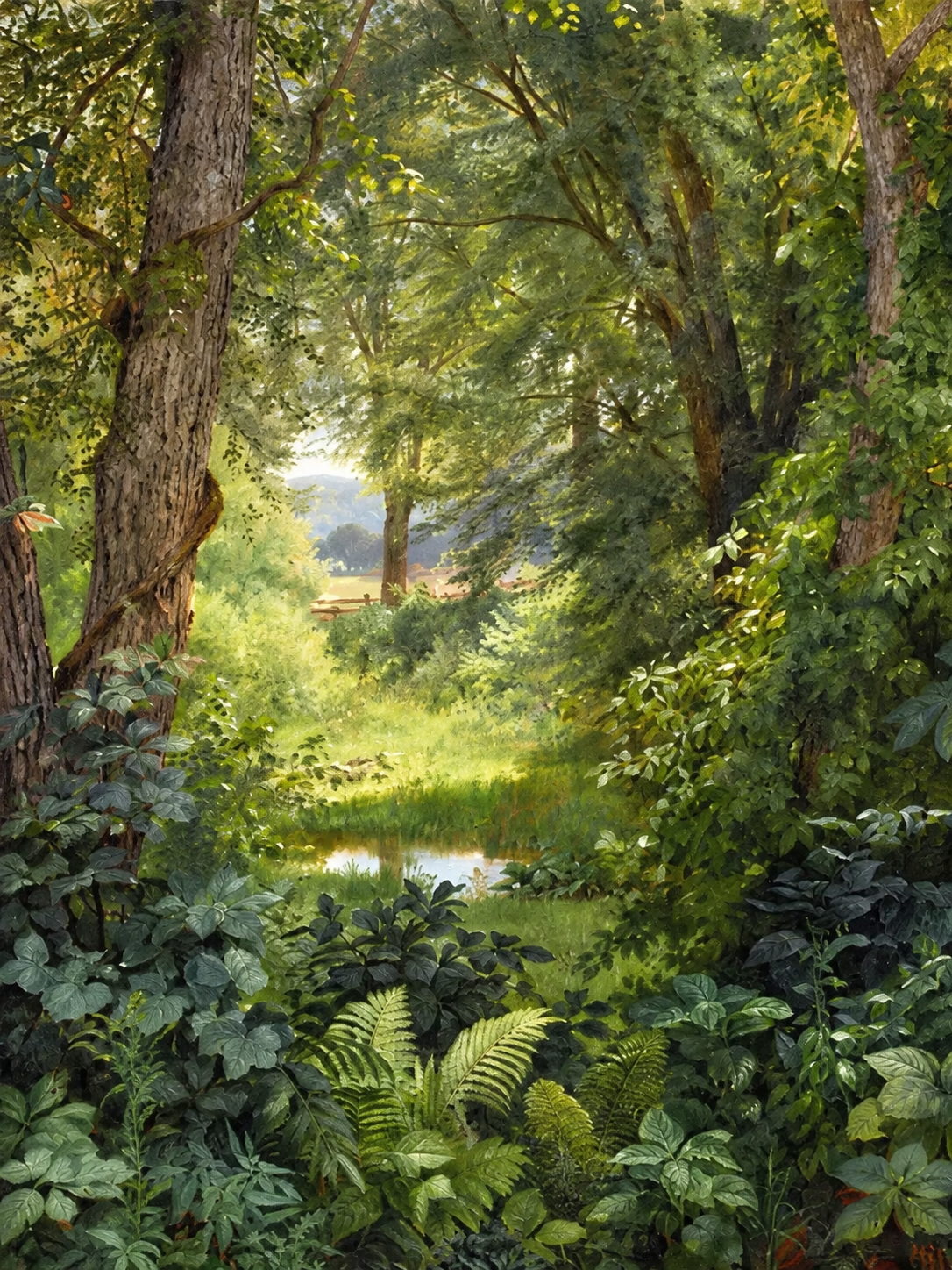Sendero en el Bosque