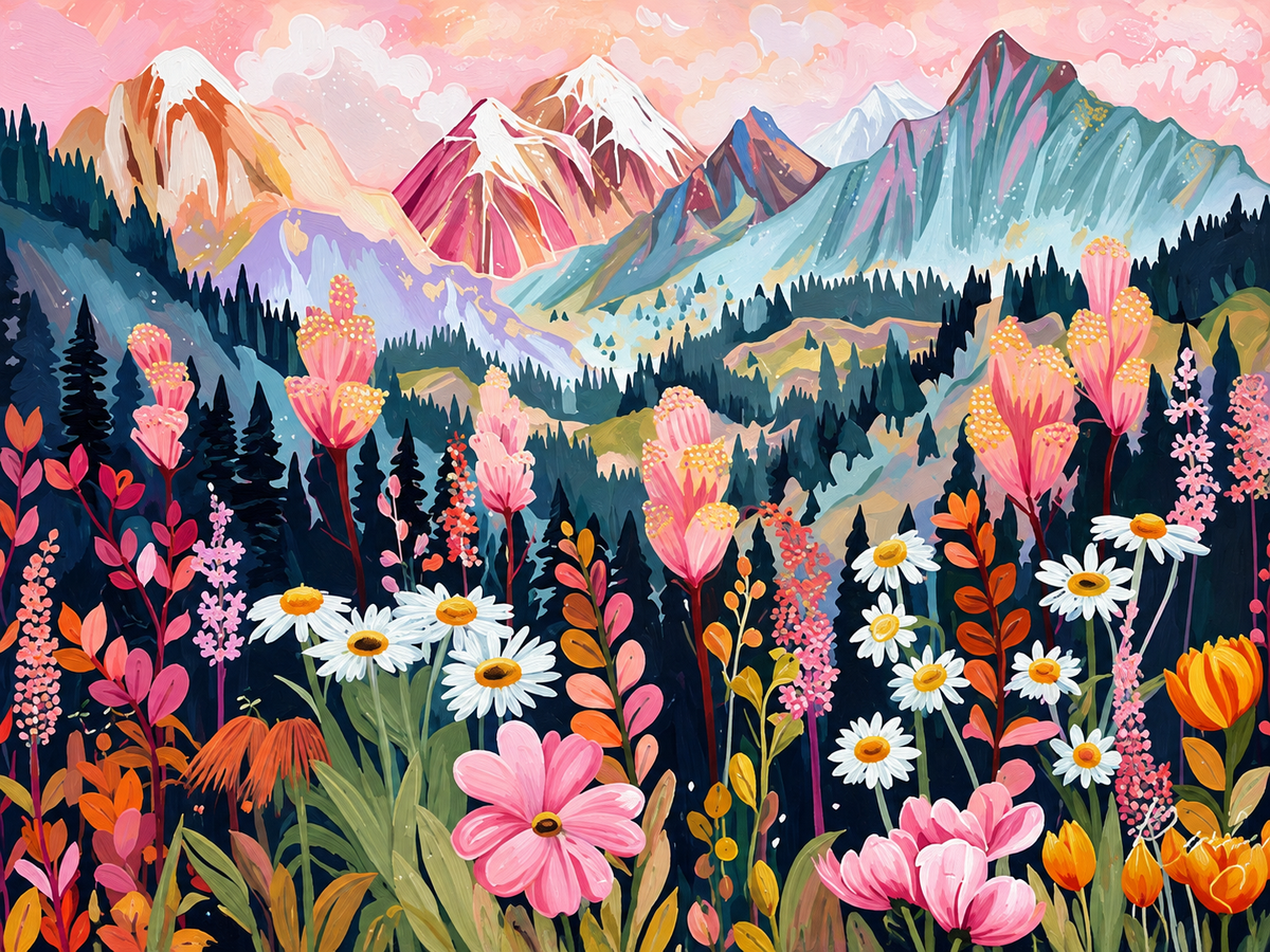 Montañas de Flores