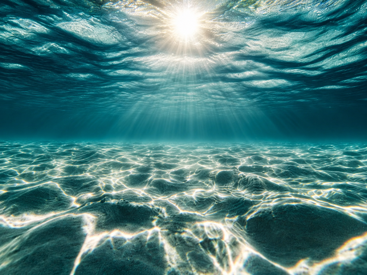 Luz bajo el Agua