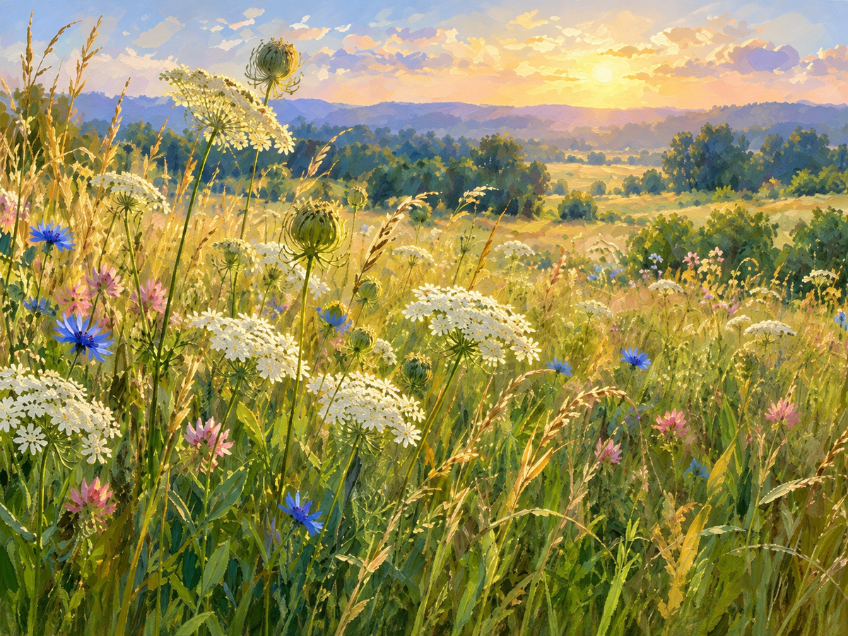 Campo de Flores Silvestres