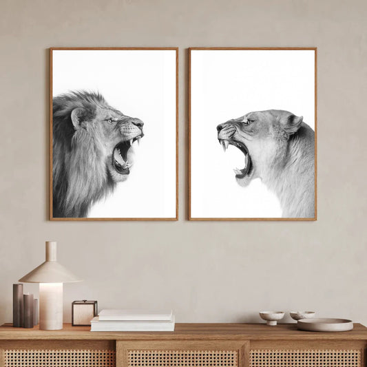 Set de 2 Leones #2
