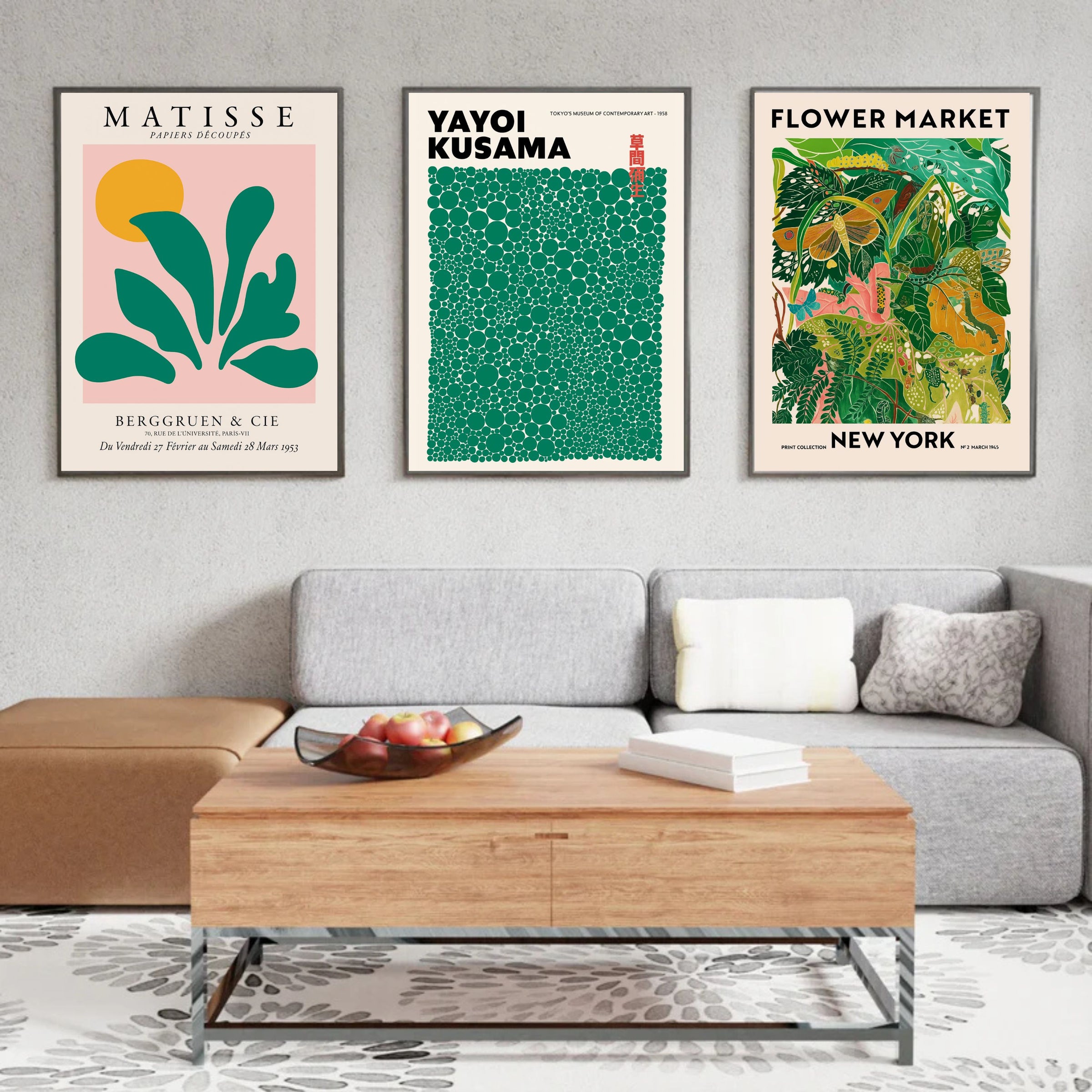 Set de 3 Artistas Verde #4