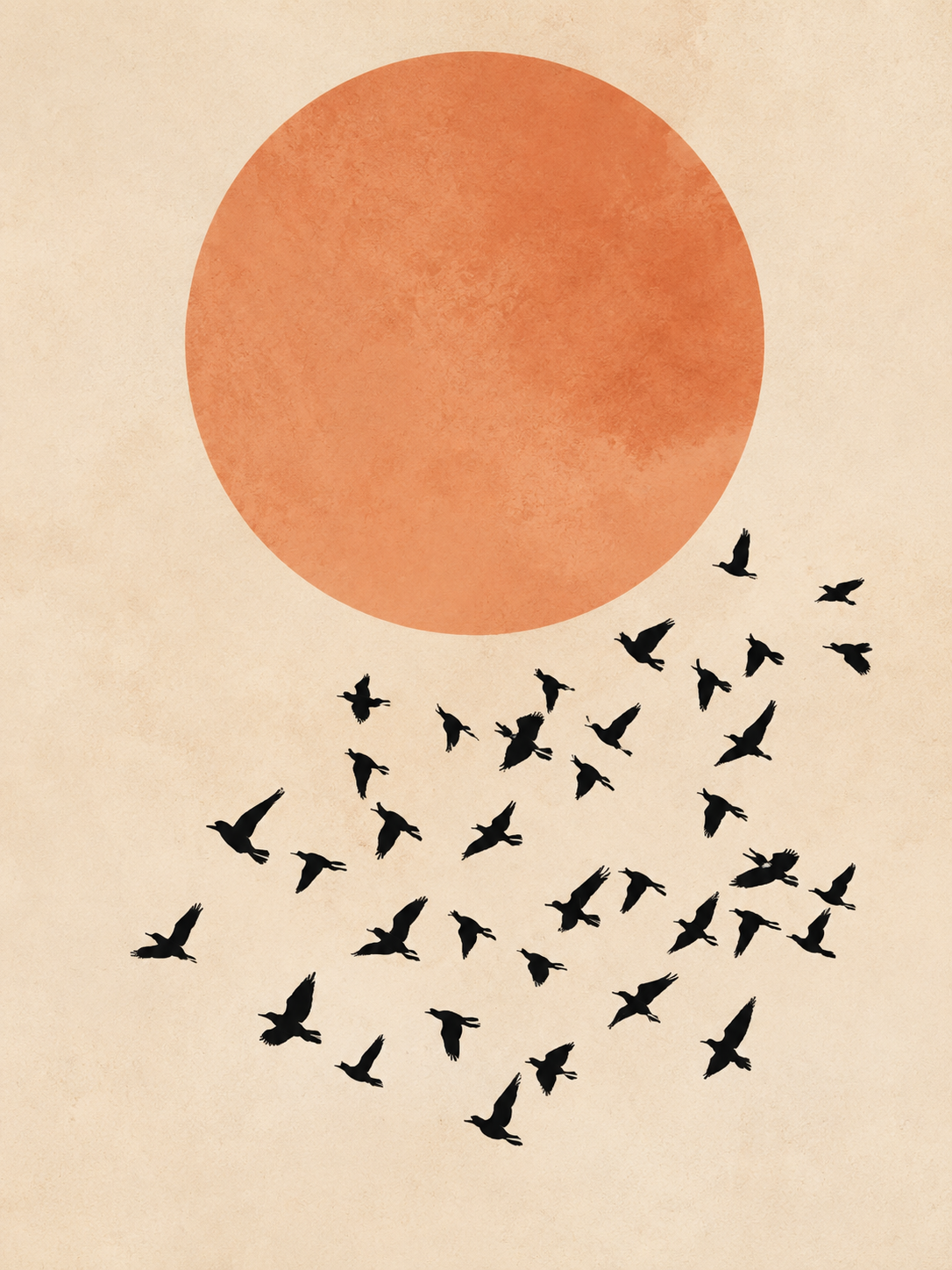 Vuelo al Atardecer