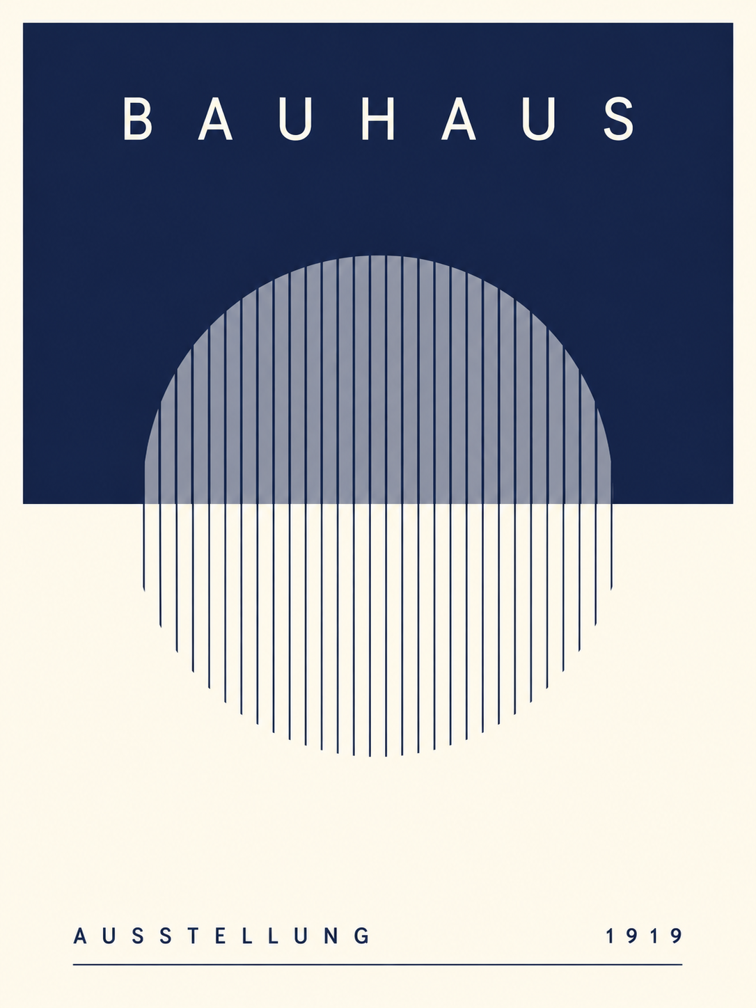 Bauhaus Sol Azul