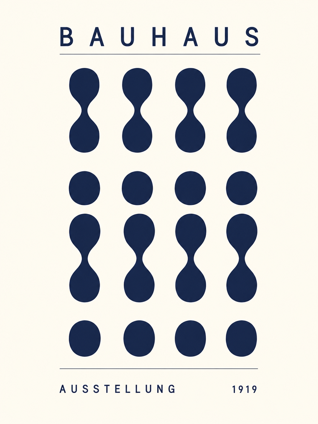 Bauhaus Perlas Azul