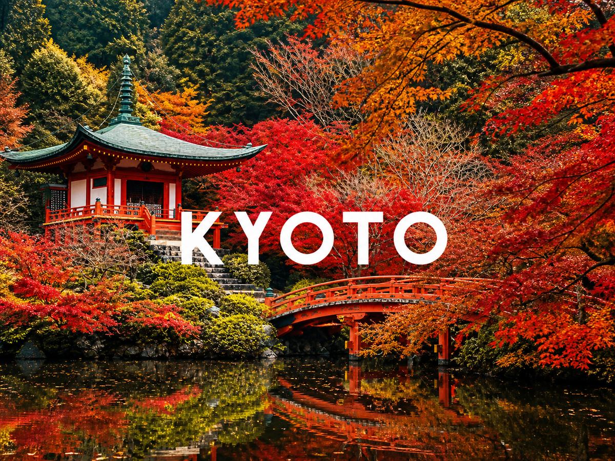 Templo Kyoto Otoño